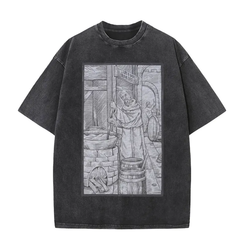 Vintage Washed Brewmaster of Work T-shirt sold by GTHIC
