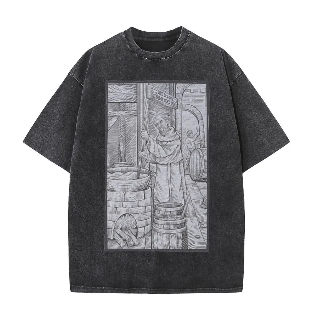 Vintage Washed Brewmaster of Work T-shirt sold by GTHIC