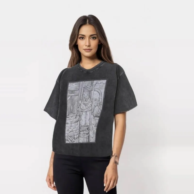 Vintage Washed Brewmaster of Work T-shirt sold by GTHIC product image thumbnail 3