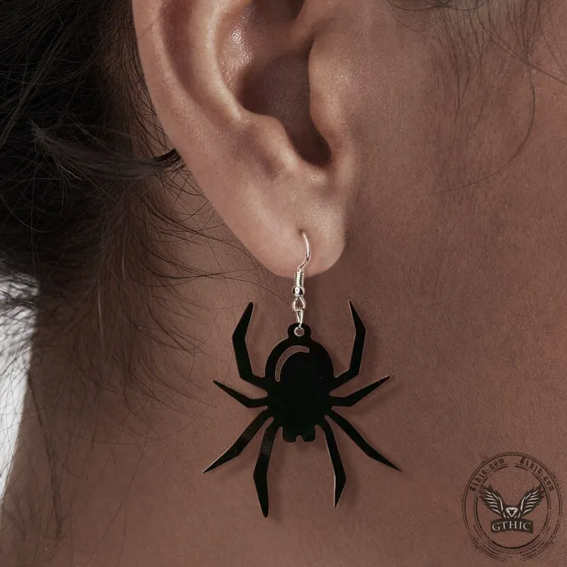 Halloween Spider Design Acrylic Earrings sold by GTHIC product image thumbnail 2