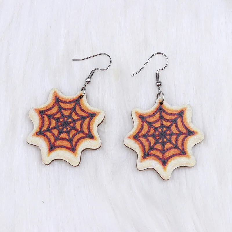 Halloween Spider Design Acrylic Earrings sold by GTHIC product image thumbnail 4
