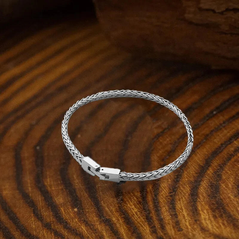 Simple Solid Color Jewelry Buckle Stainless Steel Bracelet sold by GTHIC product image thumbnail 3