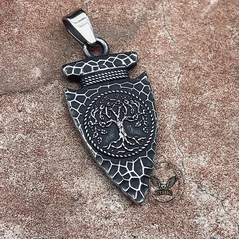 Life Of Tree Spear Stainless Steel Viking Pendant sold by GTHIC product image thumbnail 5