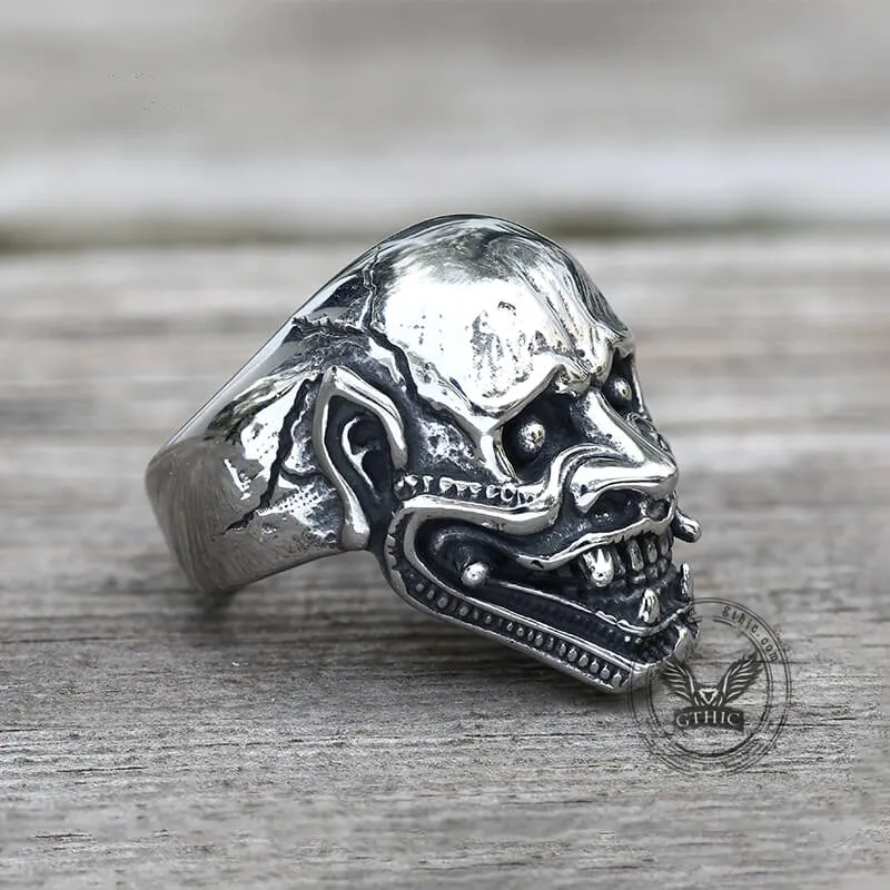 Vintage Hannya Oni Stainless Steel Ring sold by GTHIC product image thumbnail 4
