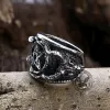 Baphomet Sigil Stainless Steel Occultisme Ring sold by GTHIC