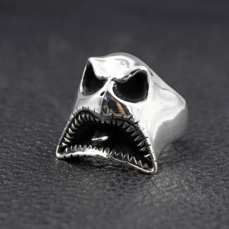 Evil Ghost Sterling Silver Halloween Ring sold by GTHIC