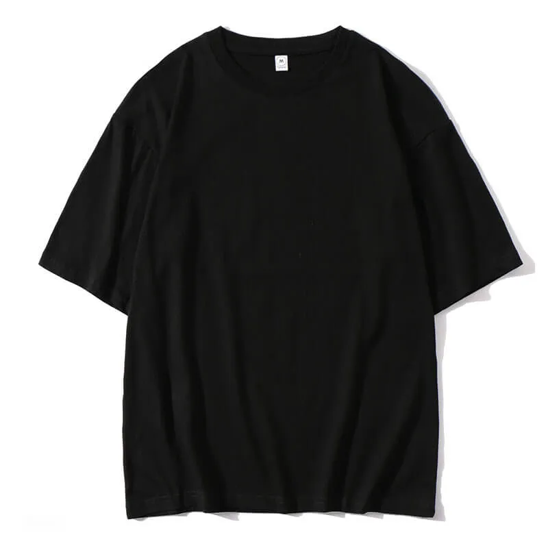 Custom Print Cotton Drop Shoulder T-shirt sold by GTHIC product image thumbnail 4