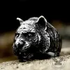 Domineering Tiger Head Stainless Steel Animal Ring sold by GTHIC