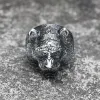 Domineering Tiger Head Stainless Steel Animal Ring sold by GTHIC