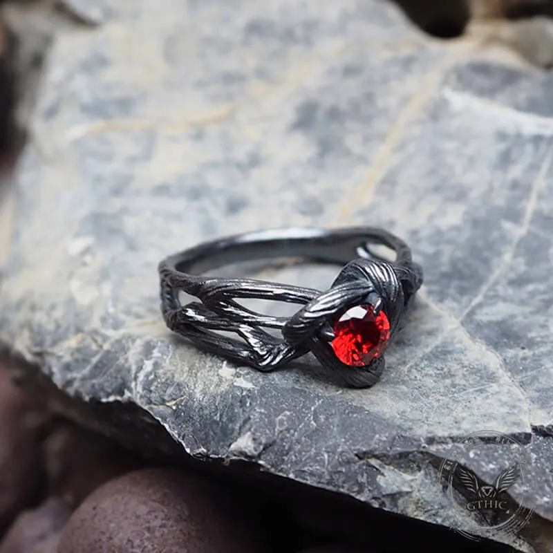 Branch Sterling Silver CZ Stone Ring sold by GTHIC product image thumbnail 5