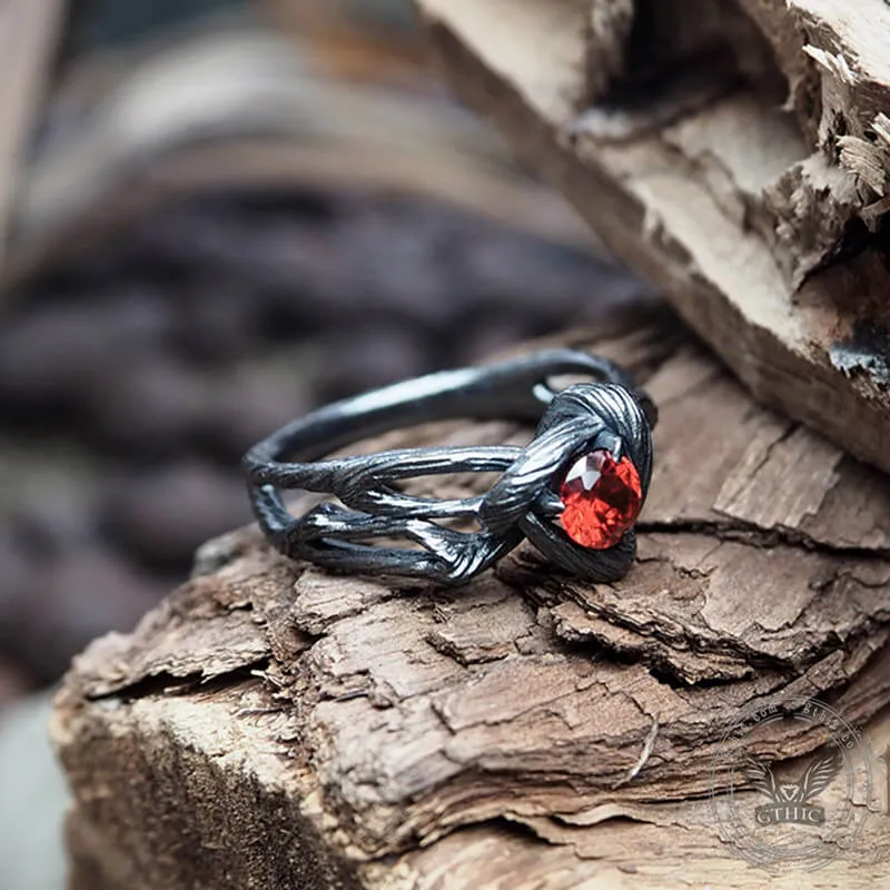 Branch Sterling Silver CZ Stone Ring sold by GTHIC product image thumbnail 3