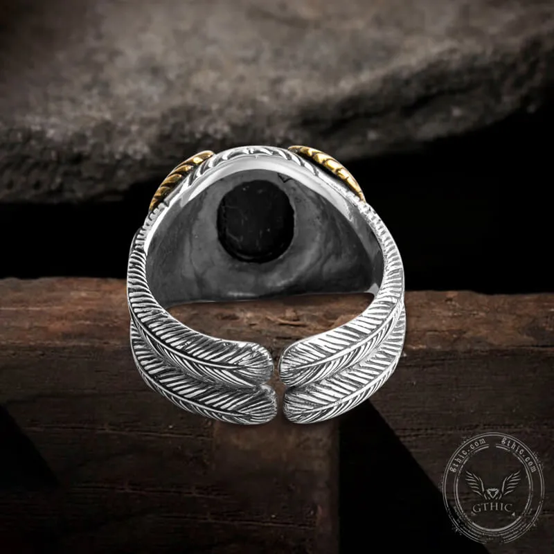 Eagle Agate Sterling Silver Ring sold by GTHIC product image thumbnail 5