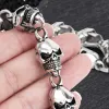 Domineering Skulls Stainless Steel Necklace sold by GTHIC