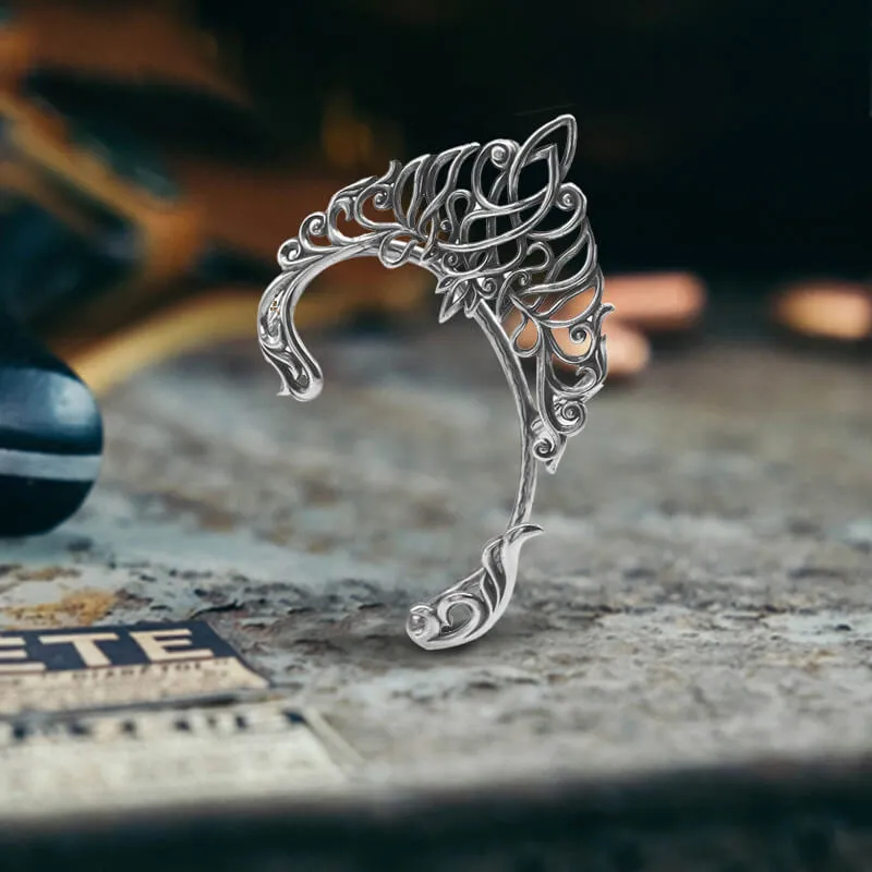 Retro Elf Stainless Steel Ear Cuff sold by GTHIC