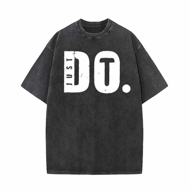 Just Do It Vintage Washed T-shirt sold by GTHIC