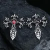 Double Dragon Cross Stainless Steel Pendant sold by GTHIC