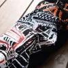 English Graffiti Print Cotton Pants sold by GTHIC