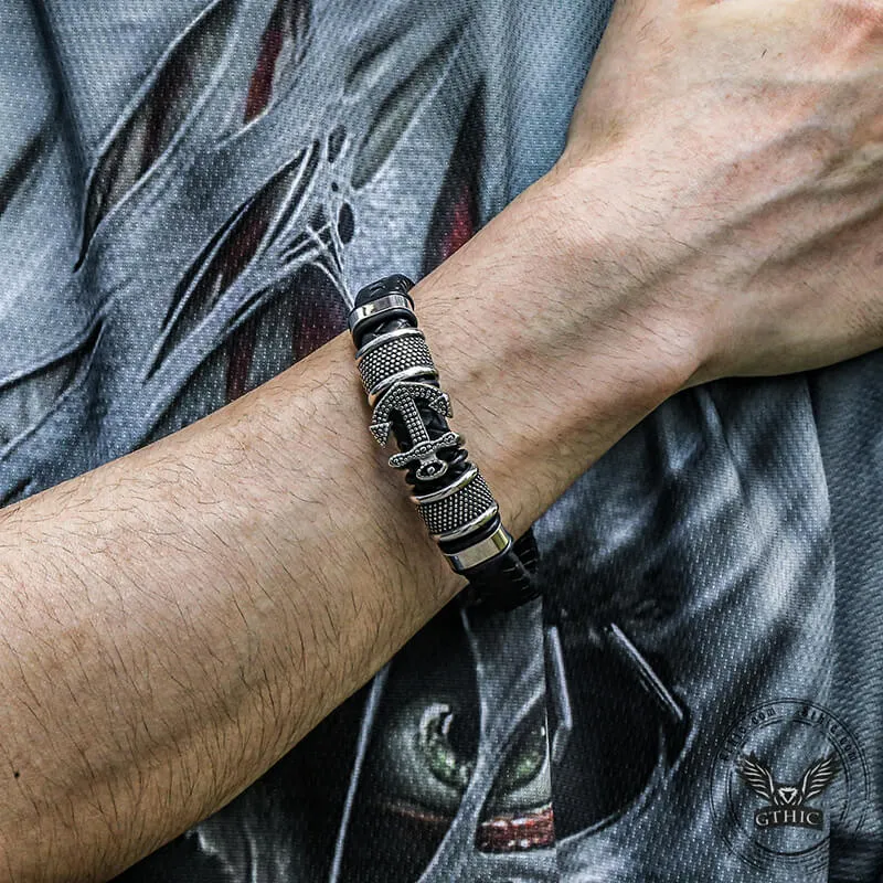 Anchor Scale Stainless Steel Marine Bracelet sold by GTHIC product image thumbnail 2