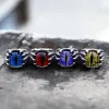 Dragon Eye Stainless Steel Skull Claw Ring sold by GTHIC
