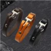 Simple Leather Anchor Alloy Bracelet sold by GTHIC