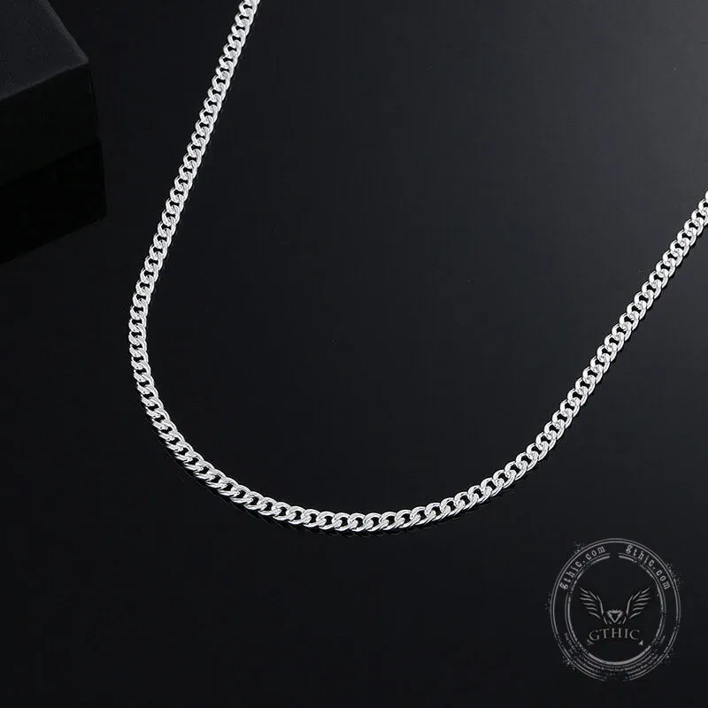Cuban Link Sterling Silver Chain sold by GTHIC product image thumbnail 4