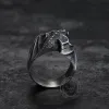 Celtic Flying Dragon Sterling Silver Ring sold by GTHIC