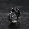 Celtic Flying Dragon Sterling Silver Ring sold by GTHIC