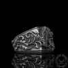 Thor’s Hammer Triquetra Sterling Silver Viking Ring sold by GTHIC