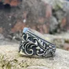 Thor’s Hammer Triquetra Sterling Silver Viking Ring sold by GTHIC