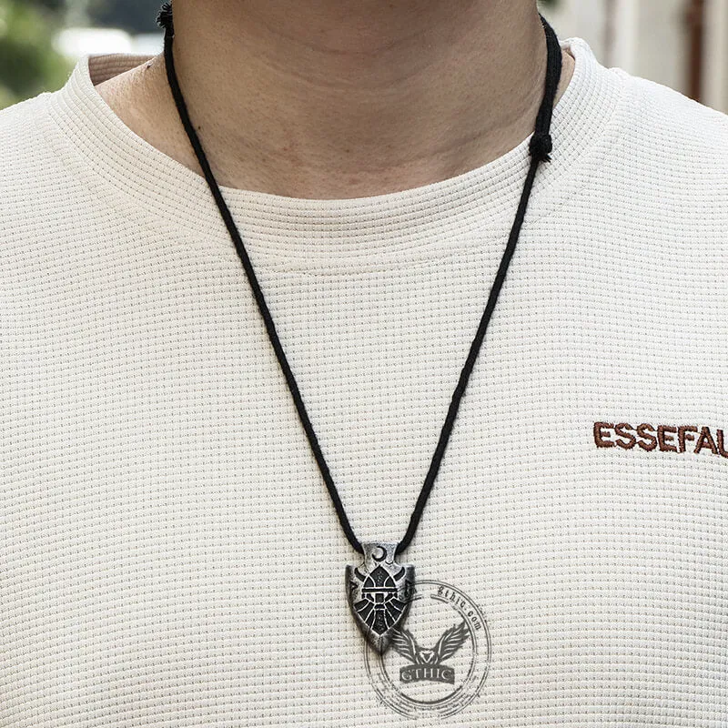 Arrow Shape Odin Stainless Steel Viking Pendant sold by GTHIC product image thumbnail 2
