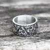 Vintage Surrounded Celtic Knot Stainless Steel Viking Ring sold by GTHIC
