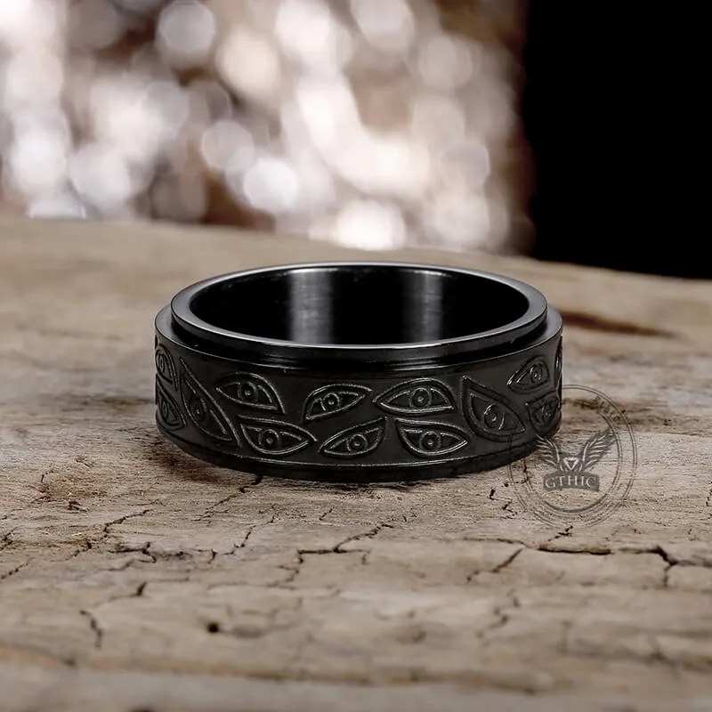 Stylish Corruption Demon Eye Spinner Ring sold by GTHIC product image thumbnail 4