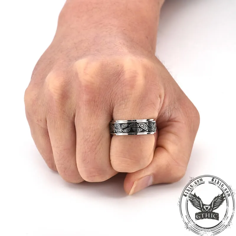 Stylish Corruption Demon Eye Spinner Ring sold by GTHIC product image thumbnail 3