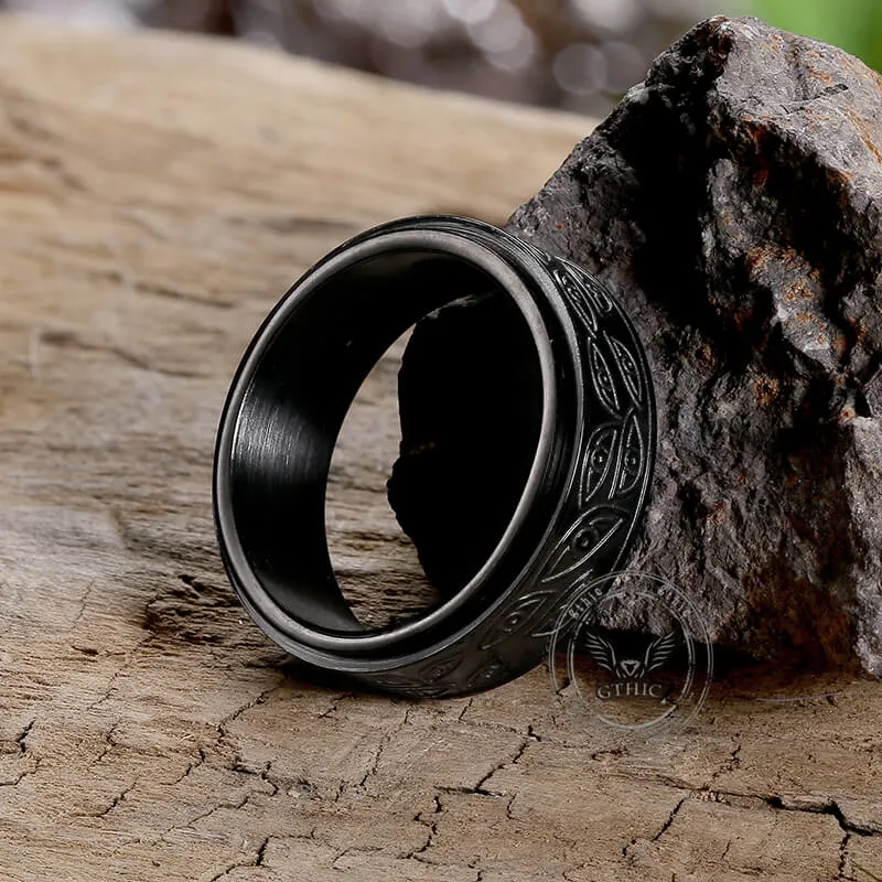 Stylish Corruption Demon Eye Spinner Ring sold by GTHIC product image thumbnail 5