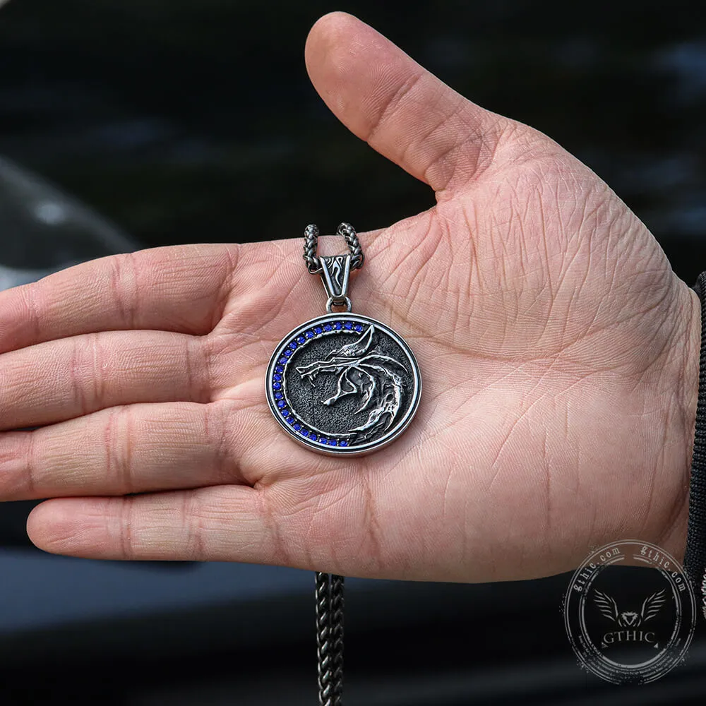 Ferocious Nordic Wolf Stainless Steel Pendant sold by GTHIC product image thumbnail 2