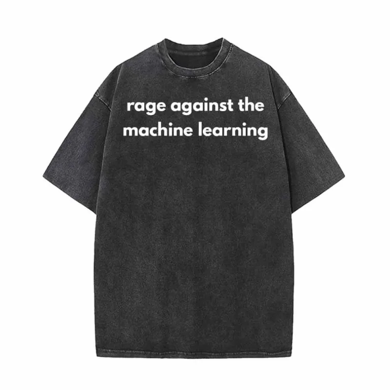 Rage Against The Machine Learning Vintage Washed T-shirt sold by GTHIC