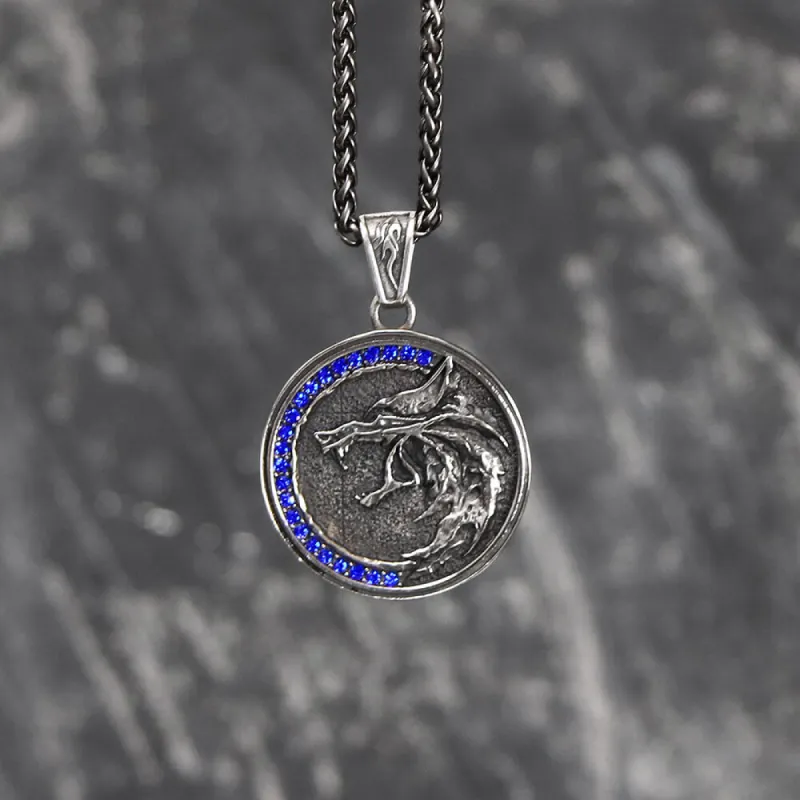 Ferocious Nordic Wolf Stainless Steel Pendant sold by GTHIC