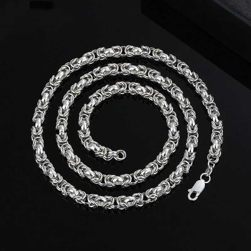 Domineering Keel Chain Sterling Silver Necklace sold by GTHIC