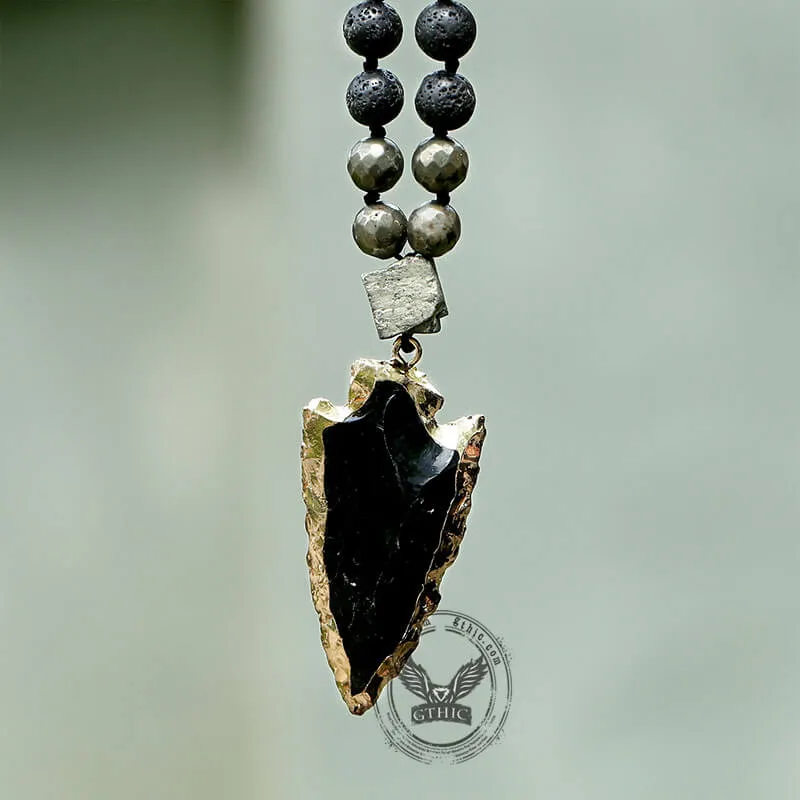 83 CM Arrow Natural Stone Viking Pendant sold by GTHIC product image thumbnail 5