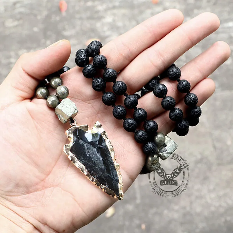 83 CM Arrow Natural Stone Viking Pendant sold by GTHIC product image thumbnail 3