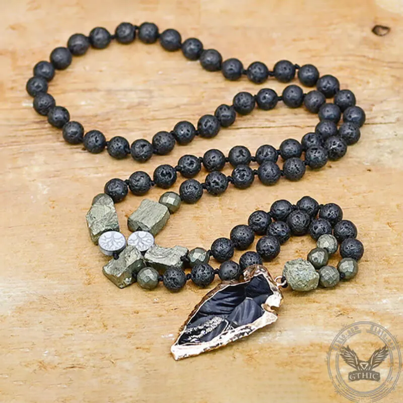 83 CM Arrow Natural Stone Viking Pendant sold by GTHIC