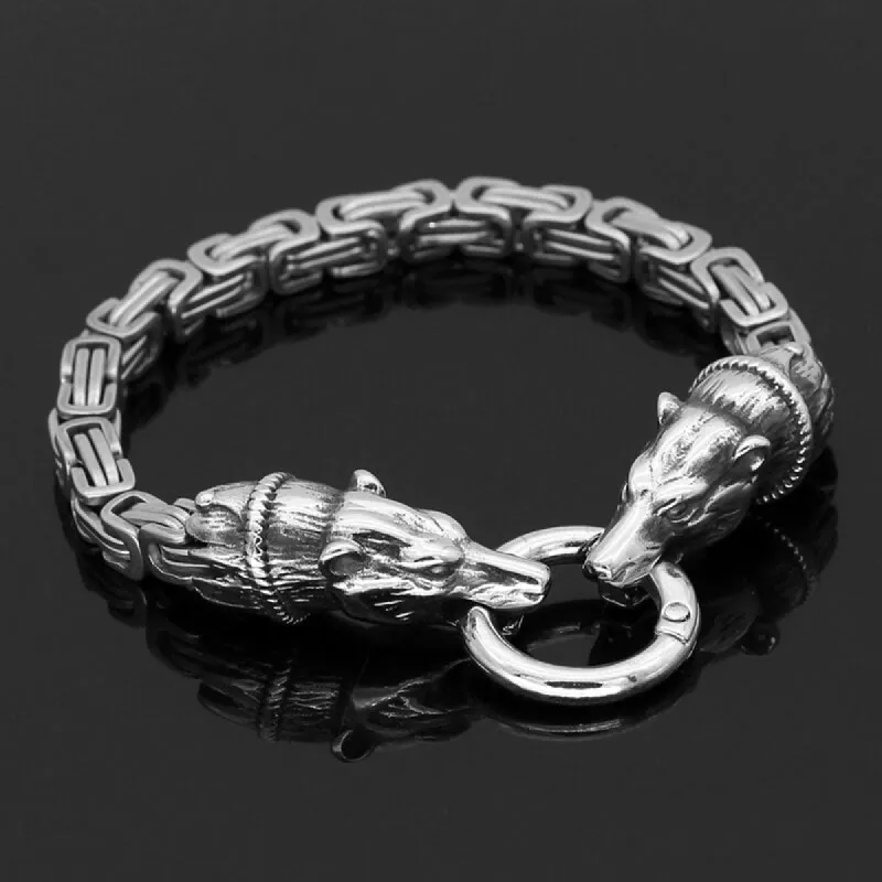 Bear Head Buckle Stainless Steel Bracelet sold by GTHIC