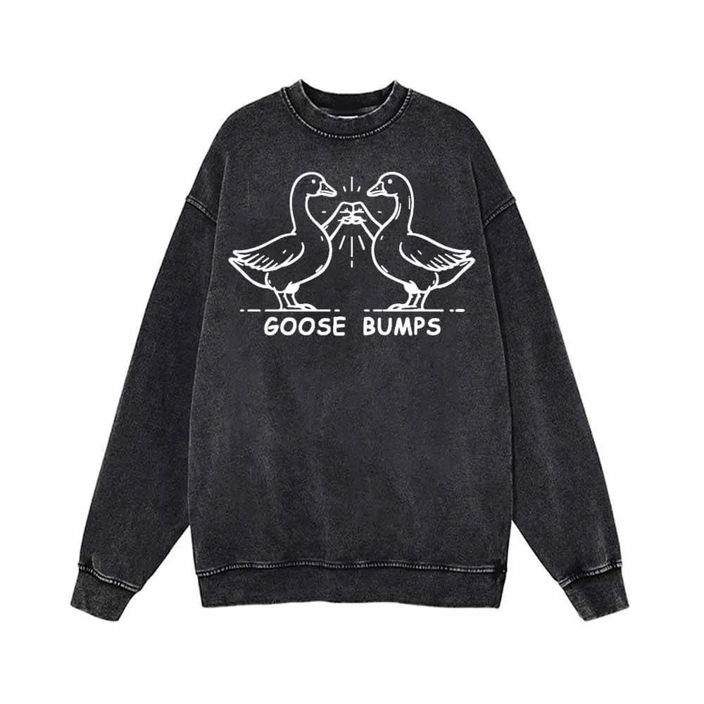 Goose Bumps Vintage Washed Sweatshirt sold by GTHIC