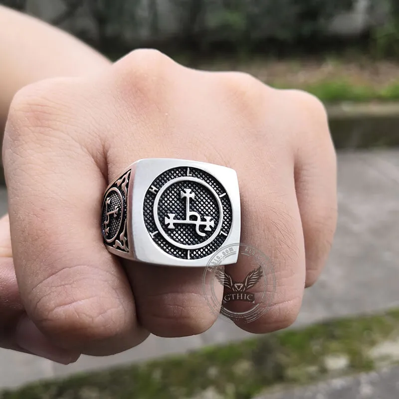 Sigil of Lilith Sterling Silver Ring sold by GTHIC product image thumbnail 2