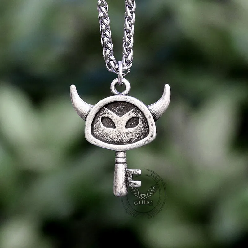 Punk Devil Key Stainless Steel Pendant sold by GTHIC product image thumbnail 4