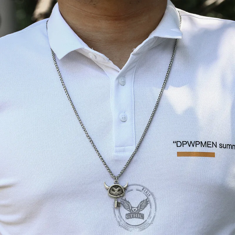 Punk Devil Key Stainless Steel Pendant sold by GTHIC product image thumbnail 2