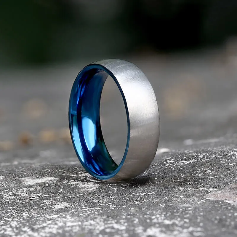 Simple Polished Titanium Couple Ring sold by GTHIC product image thumbnail 4