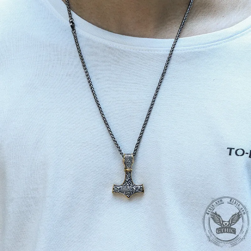 Thor’s Hammer Stainless Steel Pendant sold by GTHIC product image thumbnail 2