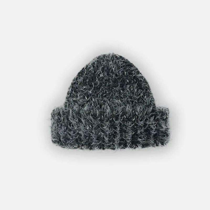 Solid Color Wool-Blend Chunky Knitted Beanie Hat sold by GTHIC product image thumbnail 3