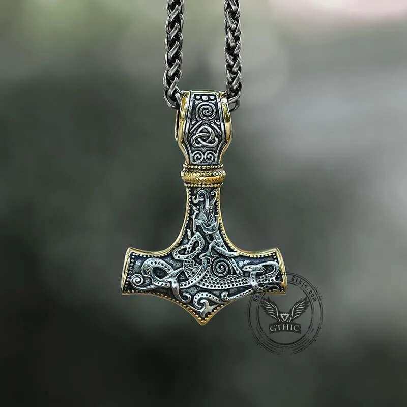 Thor’s Hammer Stainless Steel Pendant sold by GTHIC product image thumbnail 5
